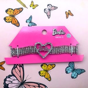 Women’s Forever 21 Barbie Heart Necklace New